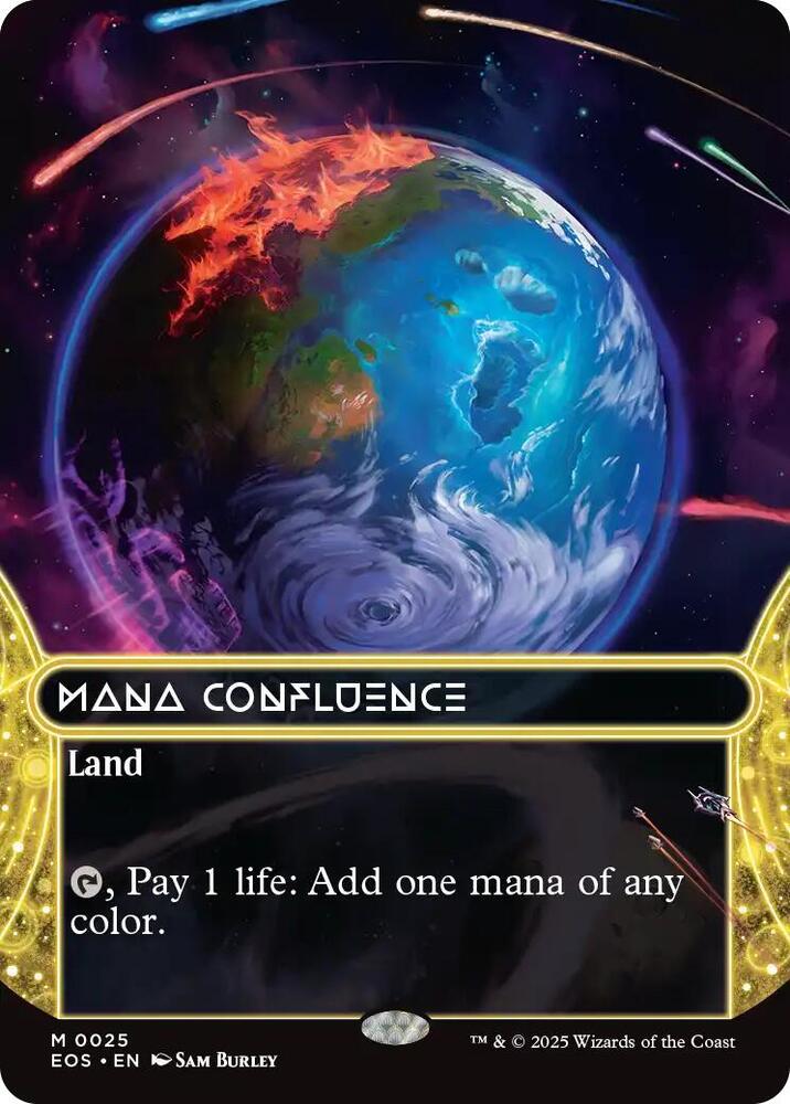 Mana Confluence (Borderless) 25 card from Edge of Eternities: Stellar Sights