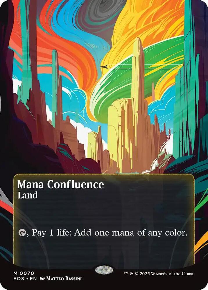 Mana Confluence (Borderless) 70 card from Edge of Eternities: Stellar Sights