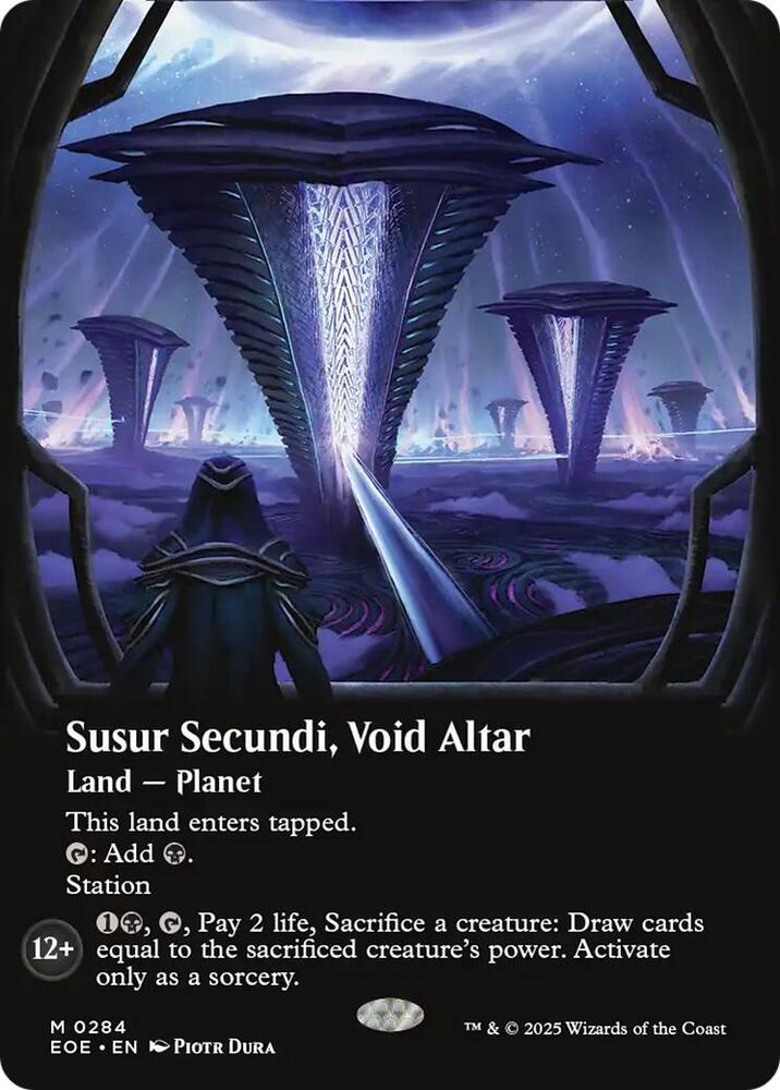 Susur Secundi, Void Altar (Borderless) 284 card from Edge of Eternities
