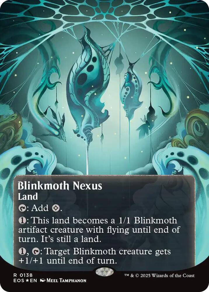 Blinkmoth Nexus (Borderless) (Galaxy Foil) 138 card from Edge of Eternities: Stellar Sights