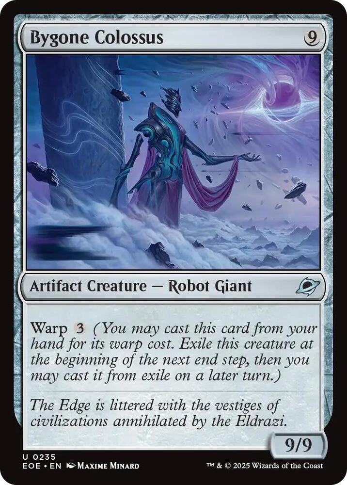Bygone Colossus 235 card from Edge of Eternities
