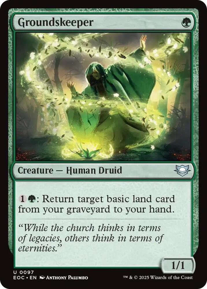 Groundskeeper 97 card from Commander: Edge of Eternities
