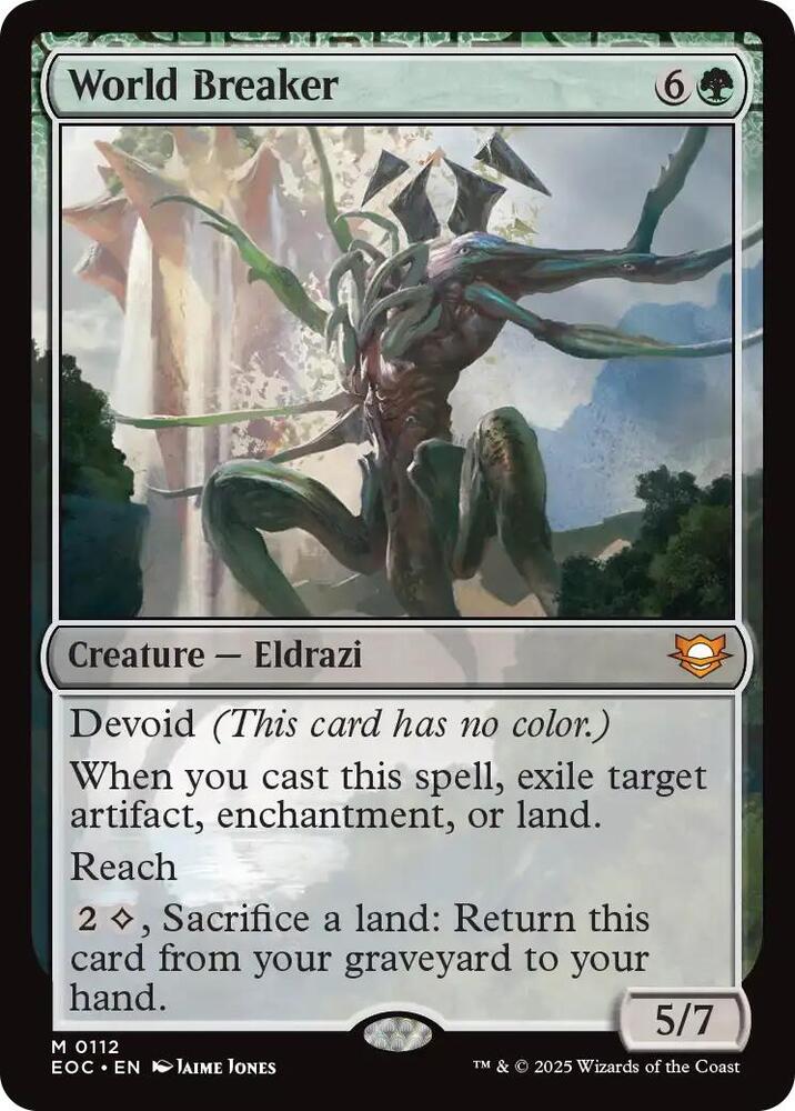 World Breaker 112 card from Commander: Edge of Eternities