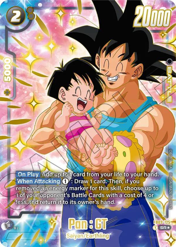 Pan : GT (1st Anniversary Set) FB03-125 card from Fusion World Promotion Cards and Packs