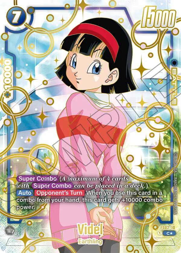 Videl (1st Anniversary Set) FS02-10 card from Fusion World Promotion Cards and Packs