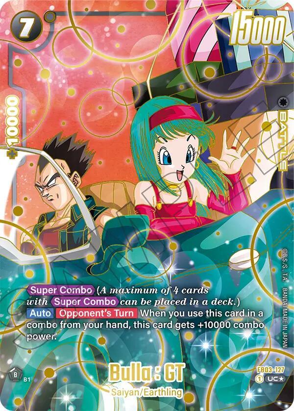 Bulla : GT (1st Anniversary Set) FB03-127 card from Fusion World Promotion Cards and Packs