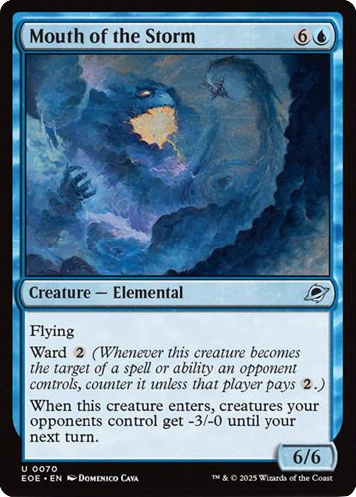 Mouth of the Storm 70 card from Edge of Eternities