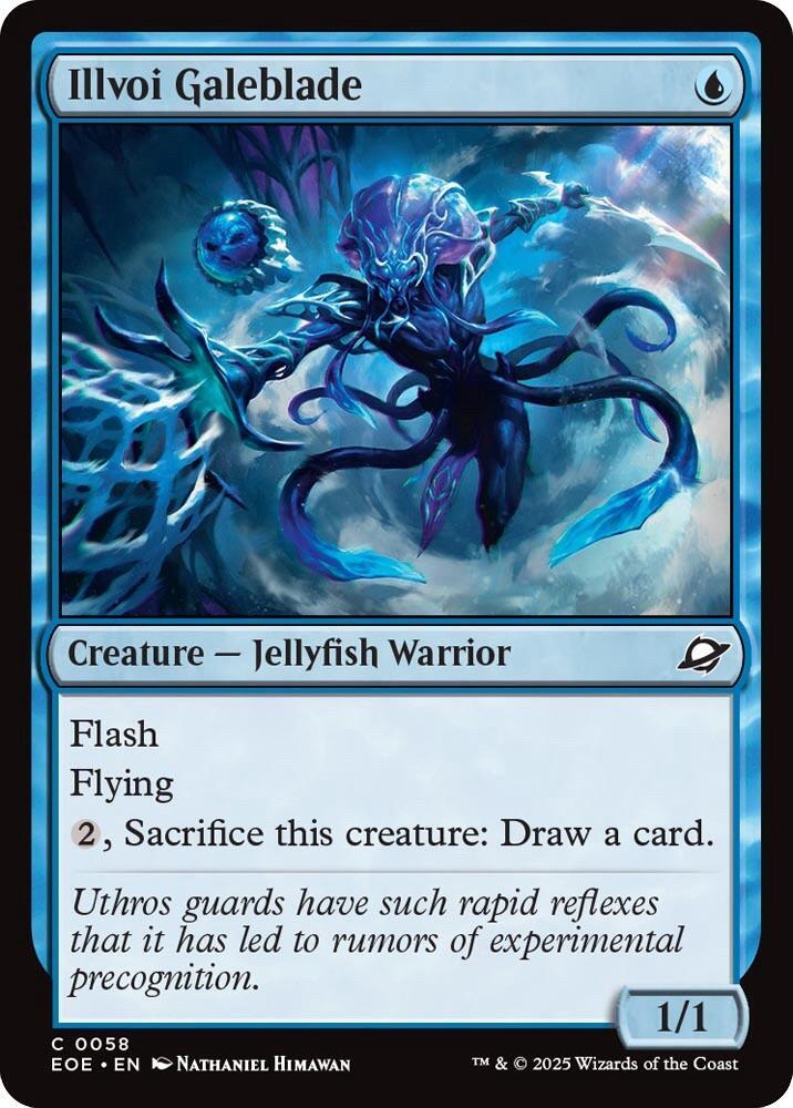 Illvoi Galeblade 58 card from Edge of Eternities