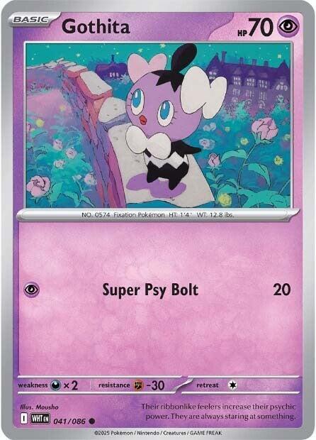 Gothita 041/086 card from SV: White Flare