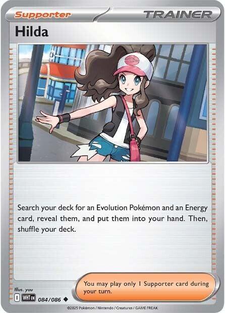 Hilda 084/086 card from SV: White Flare