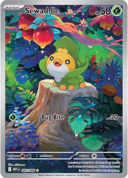 Sewaddle 087/086 card from SV: White Flare