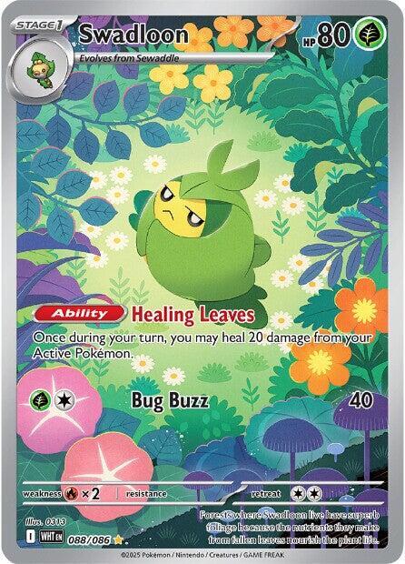 Swadloon 088/086 card from SV: White Flare