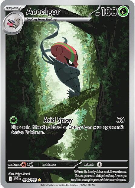 Accelgor 094/086 card from SV: White Flare