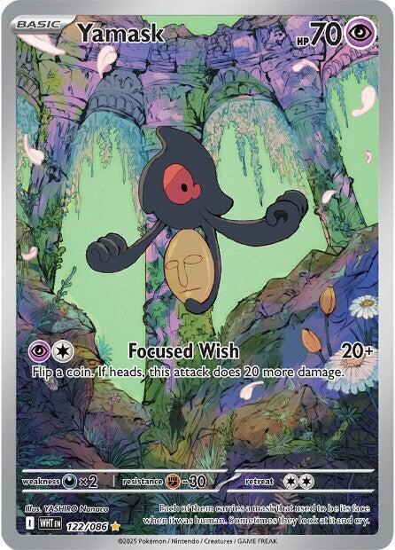 Yamask 122/086 card from SV: White Flare