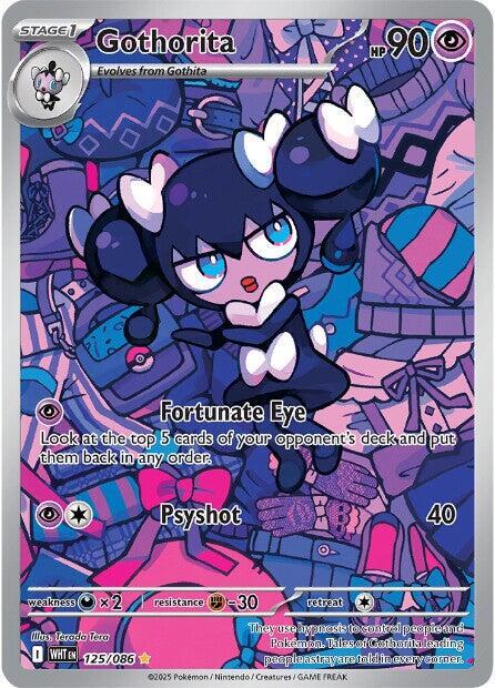 Gothorita 125/086 card from SV: White Flare