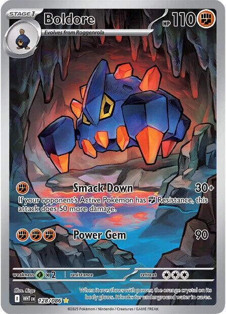 Boldore 128/086 card from SV: White Flare