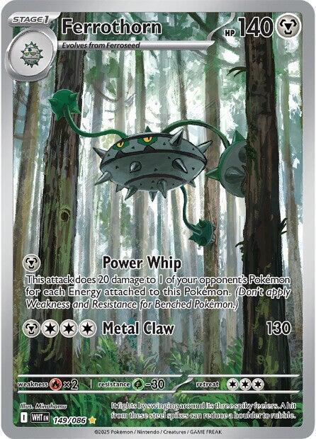 Ferrothorn 149/086 card from SV: White Flare