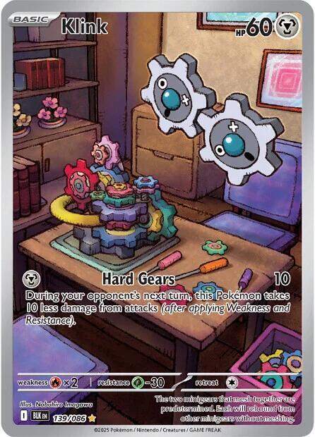 Klink 139/086 card from SV: Black Bolt