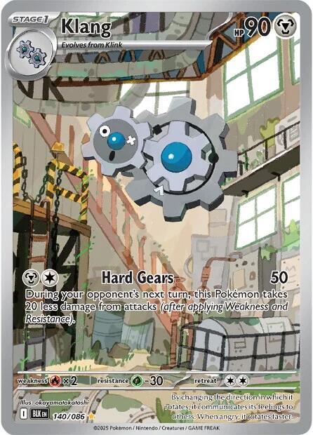 Klang 140/086 card from SV: Black Bolt
