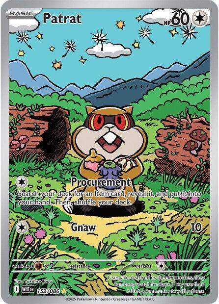 Patrat 152/086 card from SV: White Flare