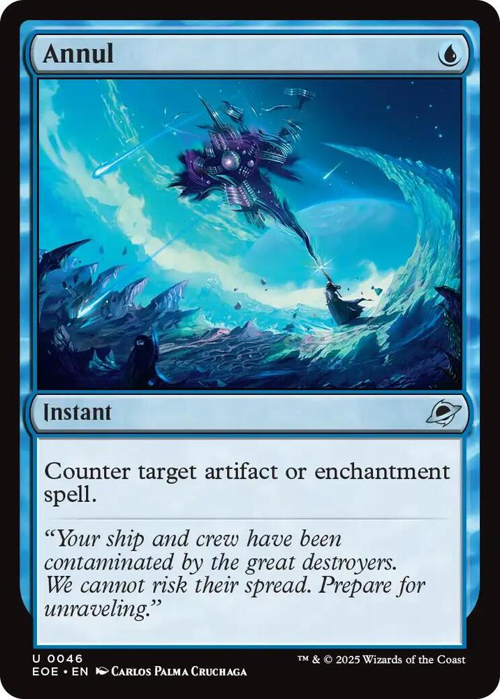 Annul 46 card from Edge of Eternities