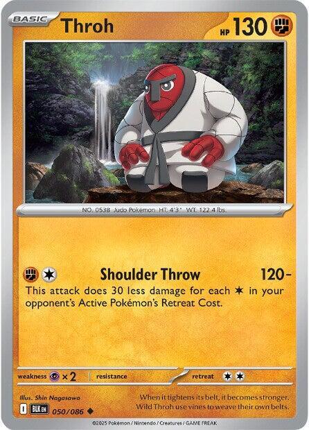 Throh 050/086 card from SV: Black Bolt