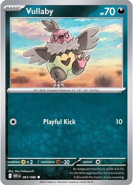 Vullaby 063/086 card from SV: White Flare