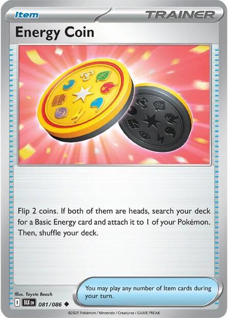 Energy Coin 081/086 card from SV: Black Bolt