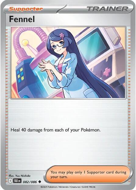 Fennel 082/086 card from SV: Black Bolt