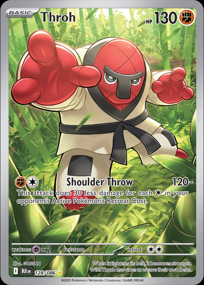 Throh 128/086 card from SV: Black Bolt