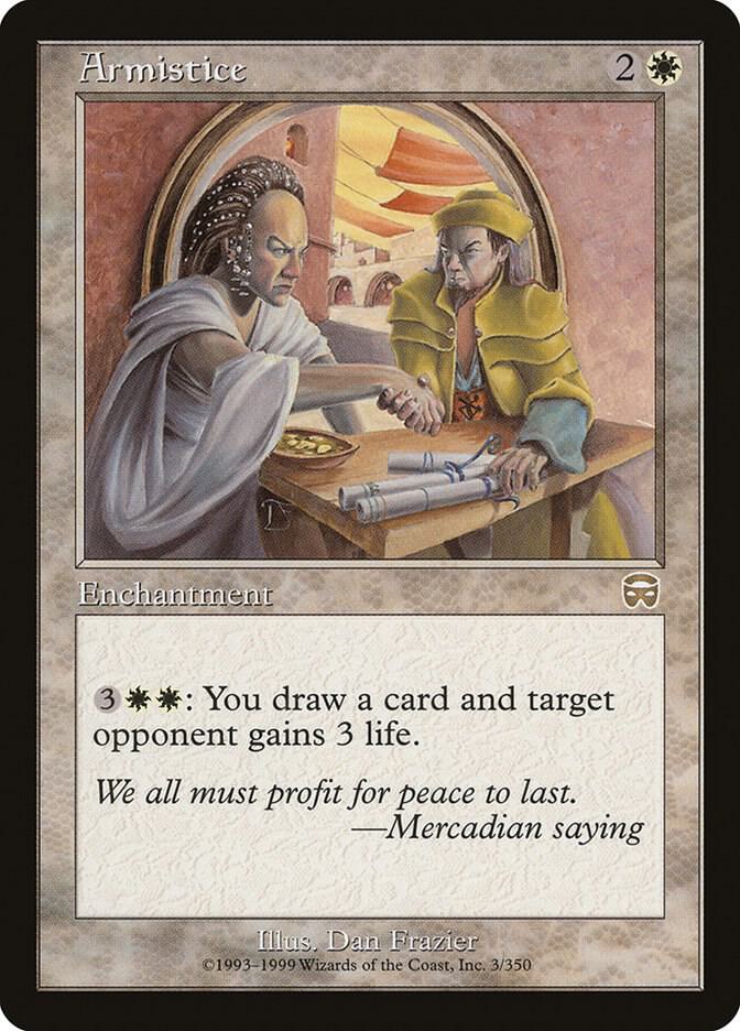 Armistice 3 card from Mercadian Masques