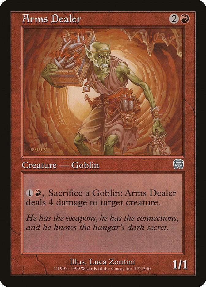 Arms Dealer 172 card from Mercadian Masques