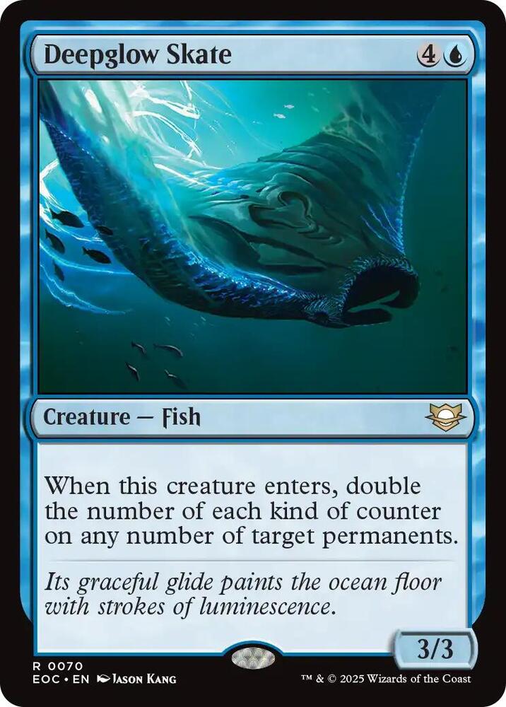 Deepglow Skate 70 card from Commander: Edge of Eternities
