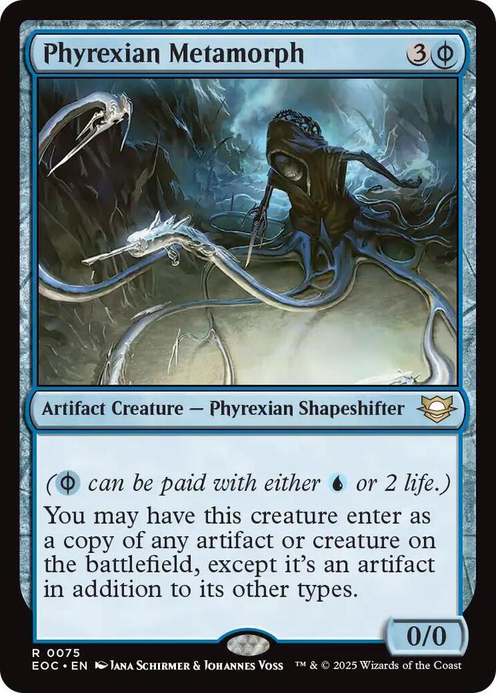 Phyrexian Metamorph 75 card from Commander: Edge of Eternities