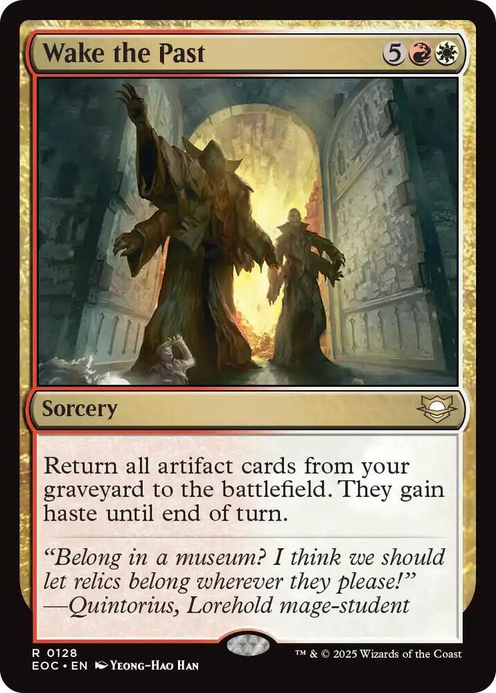 Wake the Past 128 card from Commander: Edge of Eternities