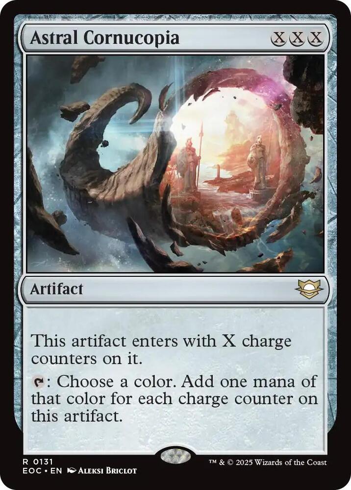 Astral Cornucopia 131 card from Commander: Edge of Eternities