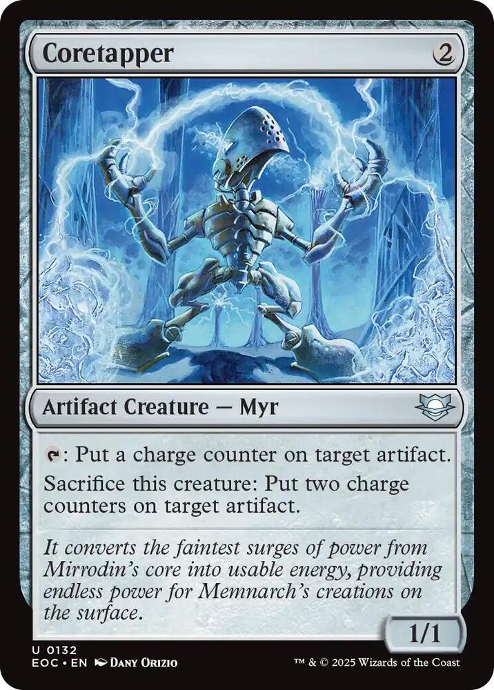Coretapper 132 card from Commander: Edge of Eternities