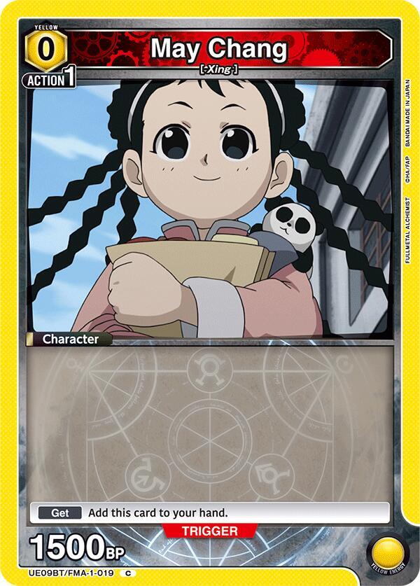 May Chang UE09BT/FMA-1-019 card from UE09BT: FULLMETAL ALCHEMIST