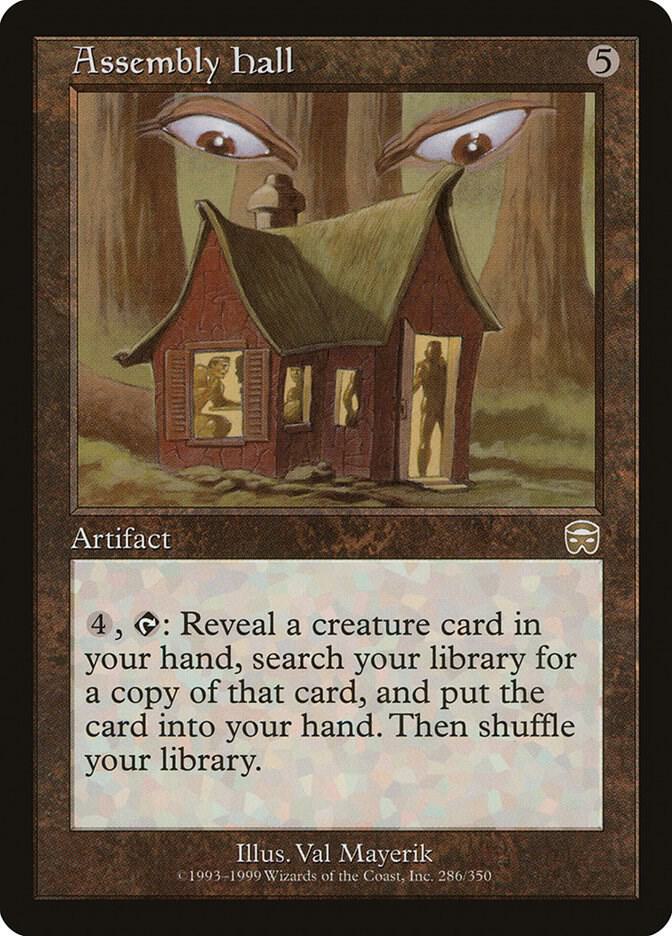 Assembly Hall 286 card from Mercadian Masques