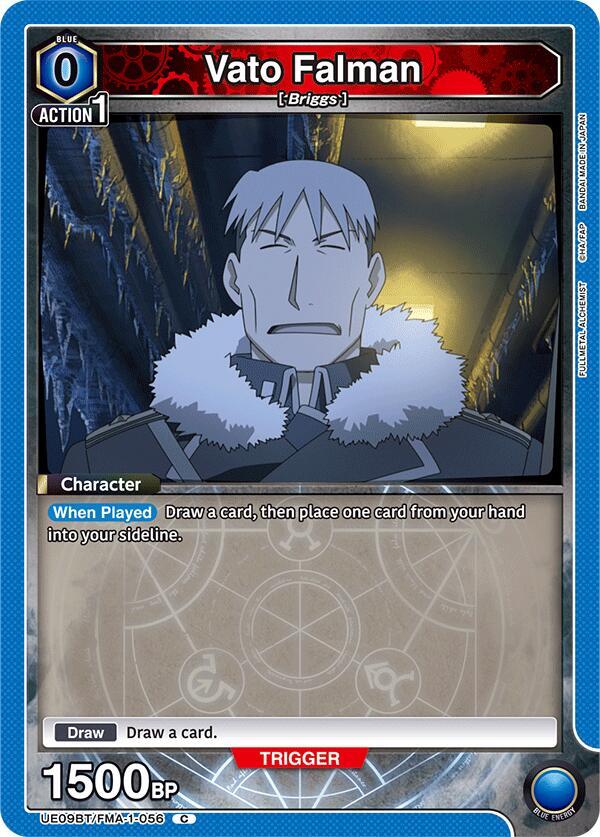 Vato Falman UE09BT/FMA-1-056 card from UE09BT: FULLMETAL ALCHEMIST