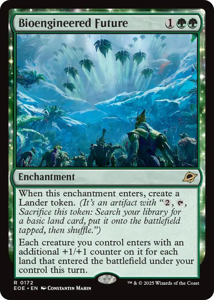 Bioengineered Future 172 card from Edge of Eternities
