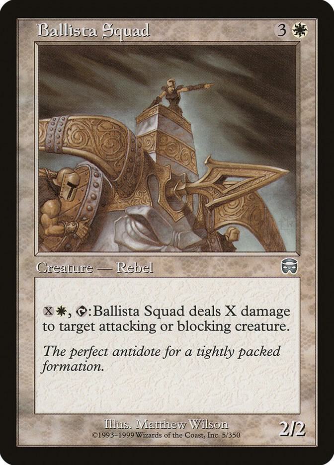 Ballista Squad 5 card from Mercadian Masques