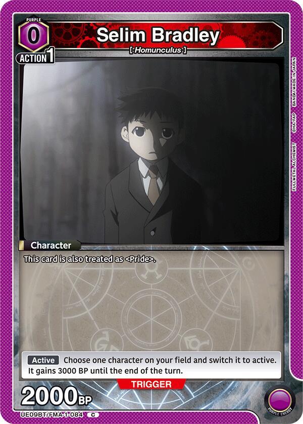 Selim Bradley UE09BT/FMA-1-084 card from UE09BT: FULLMETAL ALCHEMIST