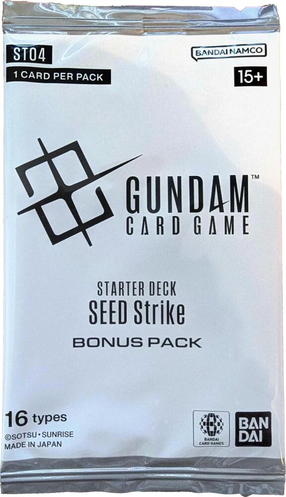 Starter Deck: SEED Strike Bonus Pack card from Starter Deck 04: SEED Strike