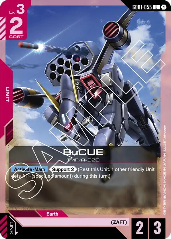 BuCUE GD01-055 card from Newtype Rising