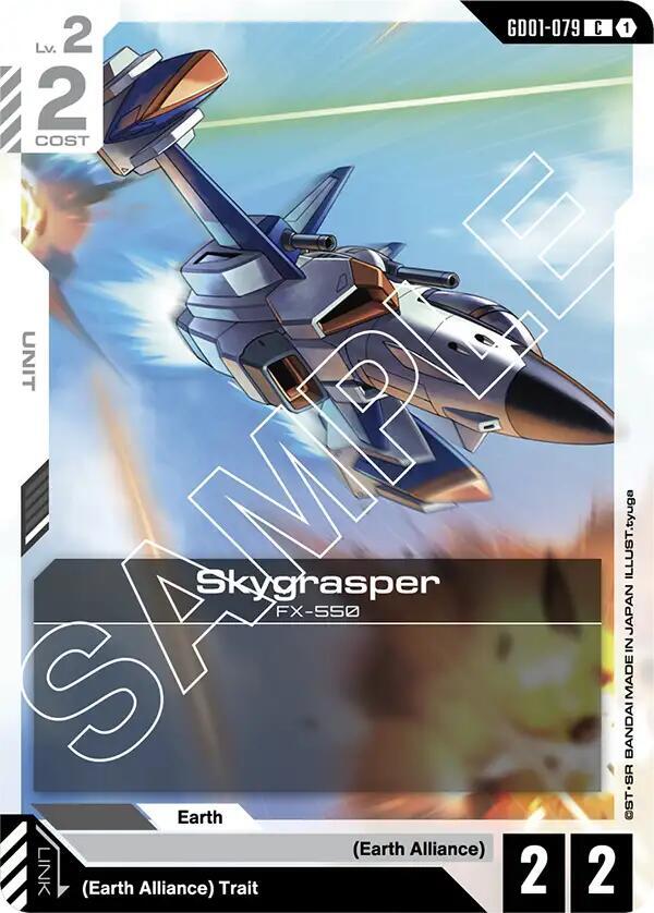Skygrasper GD01-079 card from Newtype Rising