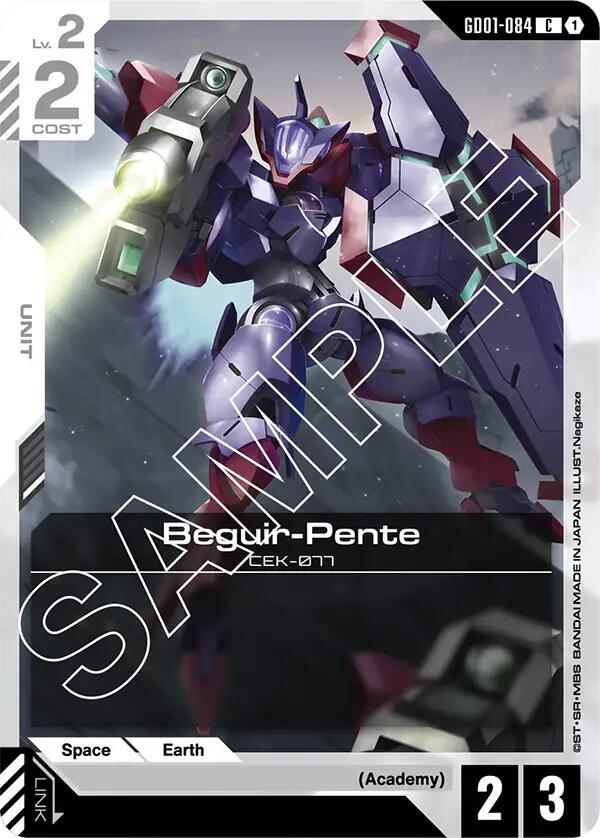 Beguir-Pente GD01-084 card from Newtype Rising
