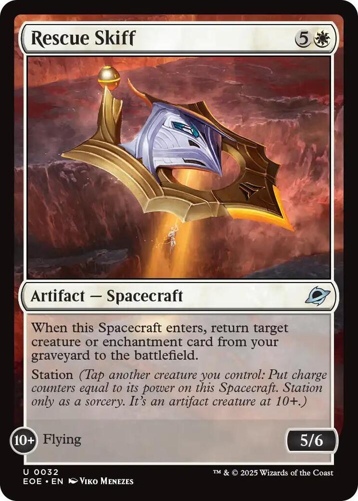Rescue Skiff 32 card from Edge of Eternities