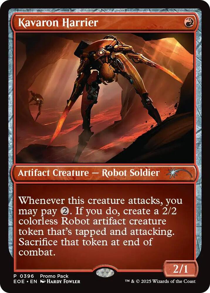Kavaron Harrier 396 card from Promo Pack: Edge of Eternities