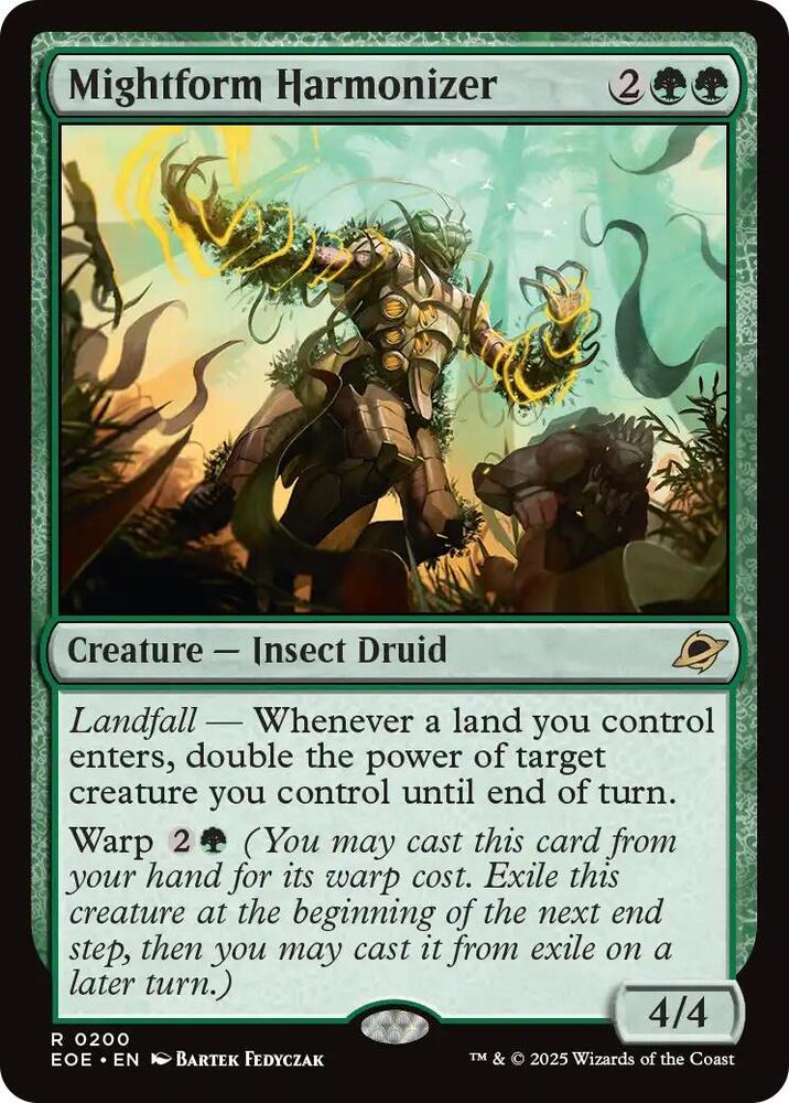 Mightform Harmonizer 200 card from Edge of Eternities